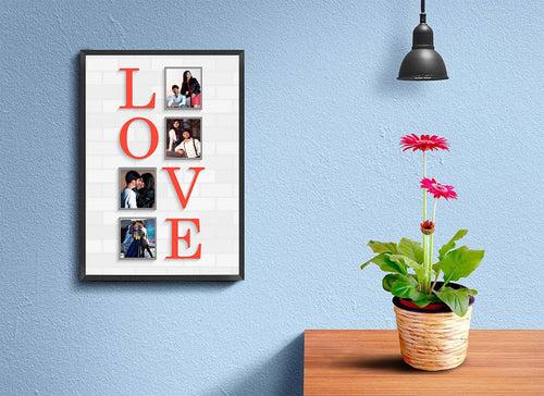 Love Frame - Customised Couple Gift