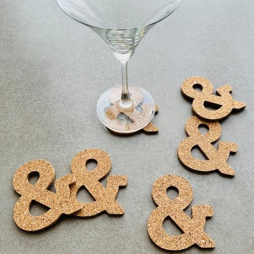 Natural Wooden Cork Coasters