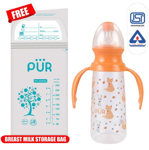 PUR 1104 Baby Feed Bottle (Choose Any Color)