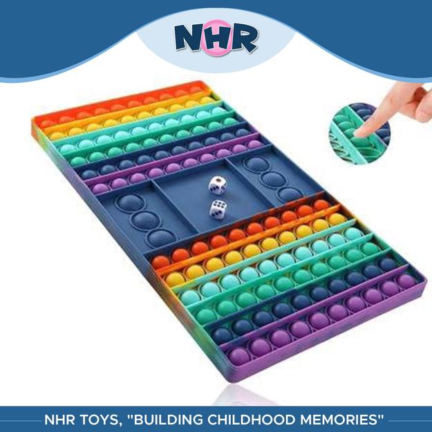 NHR Big It Fidget Game, Sound Popper Sensory, Push Popping Sound Toys for Kids