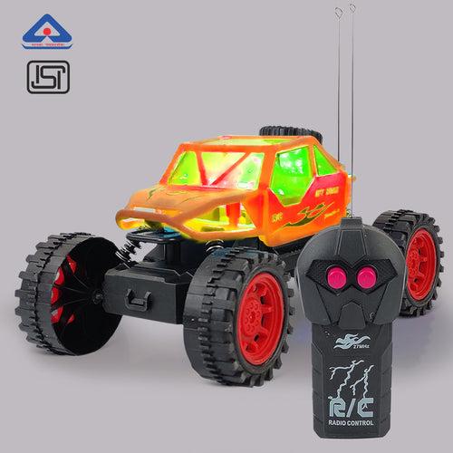 NHR Off-Road Rock Crawler: 3D Light RC Monster Truck for Kids (Choose Any Color)