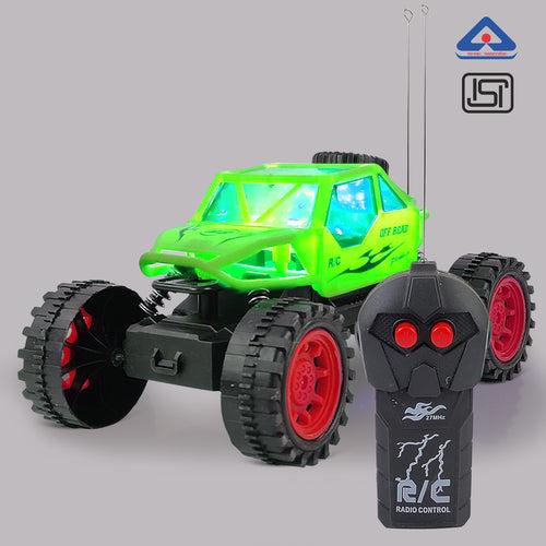 NHR Off-Road Rock Crawler: 3D Light RC Monster Truck for Kids (Choose Any Color)