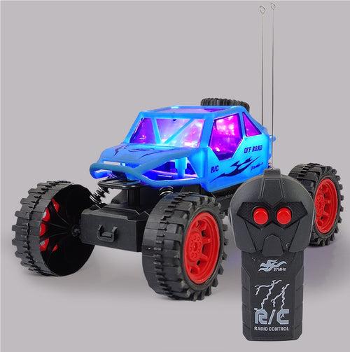 NHR Off-Road Rock Crawler: 3D Light RC Monster Truck for Kids (Choose Any Color)