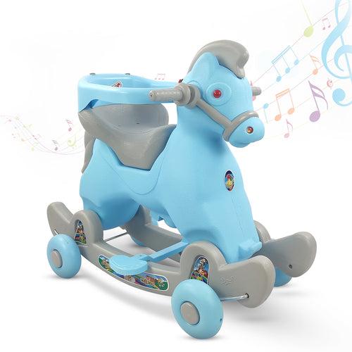 Dash Marshal 2 in 1 Ride on Horse (Choose Any Color)