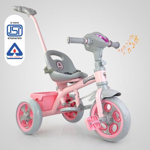 DASH Discover Tricycle 2in 1, With Adjustable for Ages 1-5 (In Different Colors)