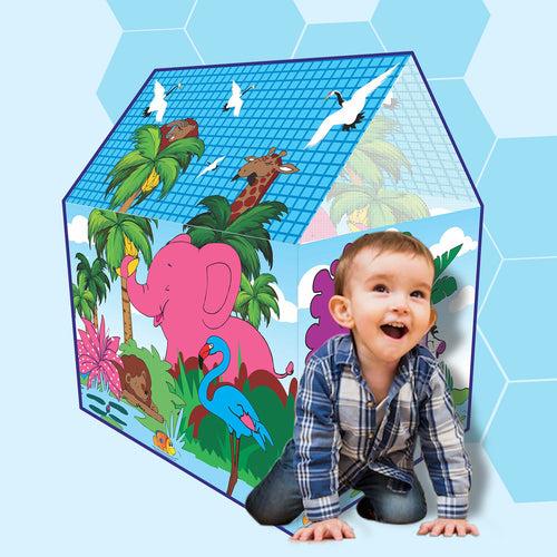 NHR Jumbo Size Animal Printed Lightweight Multicolor Play Tent House