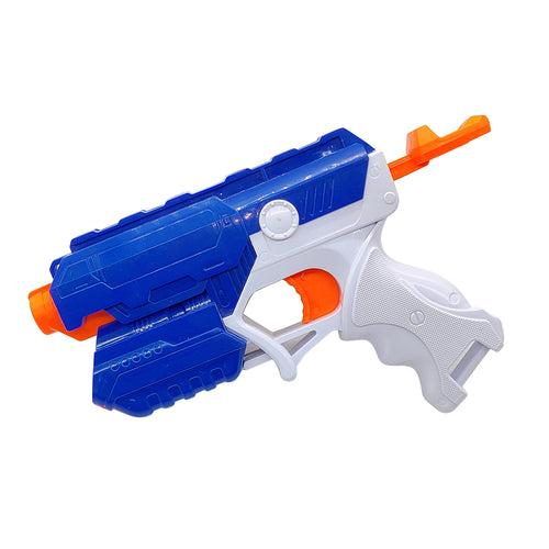 NHR Blaze Storm Foam Blaster Gun Toy with 10 Foam Bullets + 5 Extra Bullets (Multicolor)