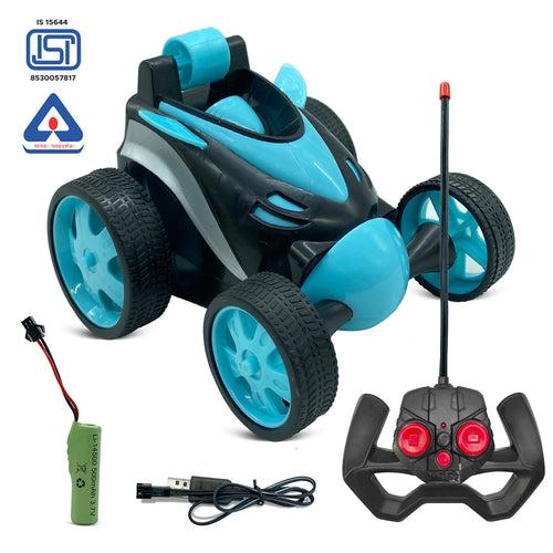 NHR Remote Control Stunt Car: 360° Rotating Rolling Electric Race Car (Choose any color)