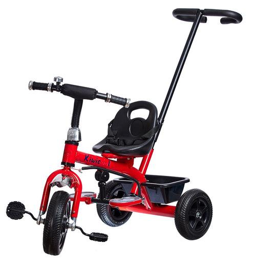 NHR 2 in 1 Tricycle with Parental Push Handle & Back Rest Seat for Kids (Choose Any Color)