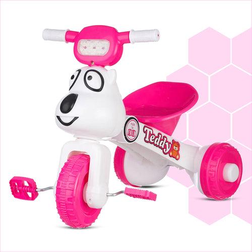 Dash Teddy Foldable Kids Tricycle: Light, Music (Choose Any Color)