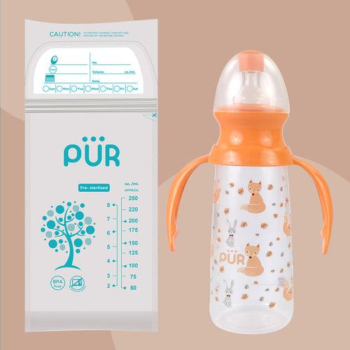 PUR 1104 Baby Feed Bottle (Choose Any Color)