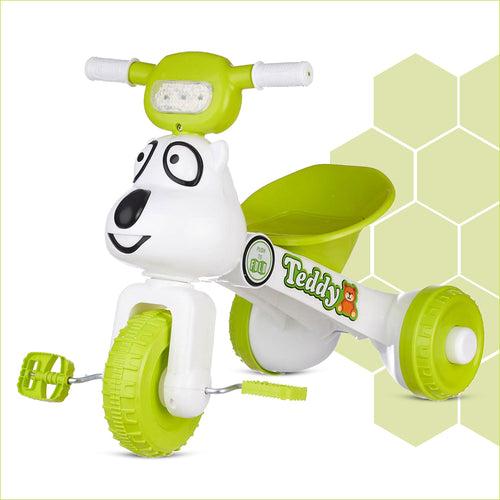 Dash Teddy Foldable Kids Tricycle: Light, Music (Choose Any Color)