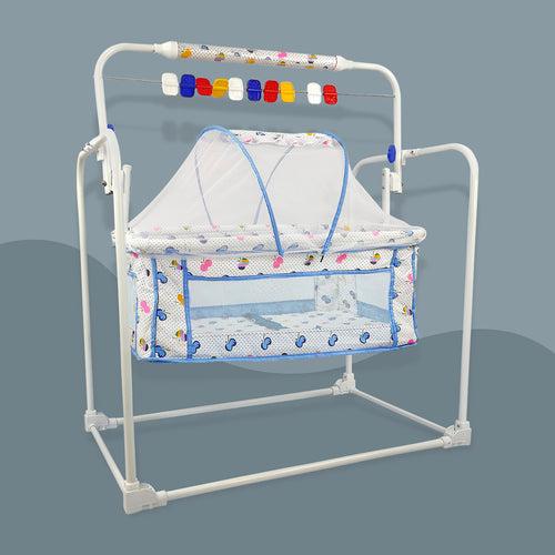 NHR Premium Baby Cradle with Mosquito Net (Choose Any Color)