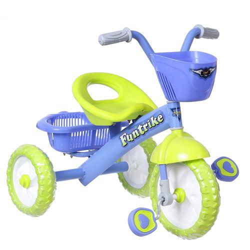 Dash Stylish Kids Tricycle: Backrest Seat, Storage Basket (Choose Any Color)