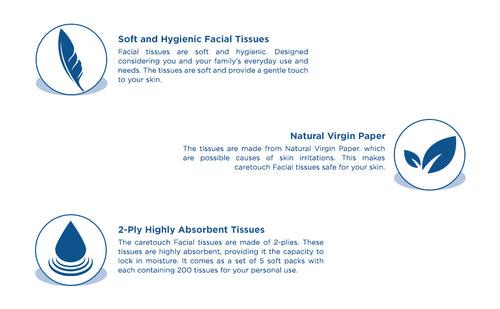 Care Touch 2 Ply Ultra Soft Tissue