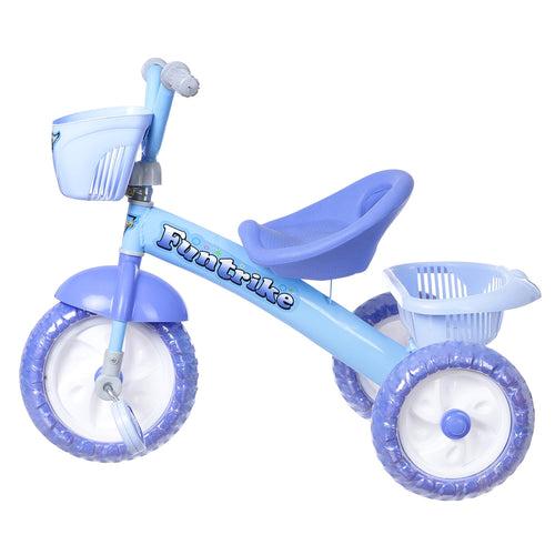 Dash Stylish Kids Tricycle: Backrest Seat, Storage Basket (Choose Any Color)