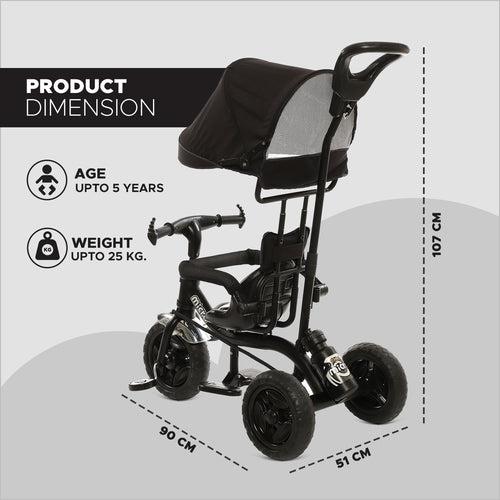 Dash Micro 3 in 1 Cycle for Kids - Black