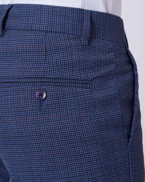 Japanese Ascent Blended Wool Dress Pants - Blue