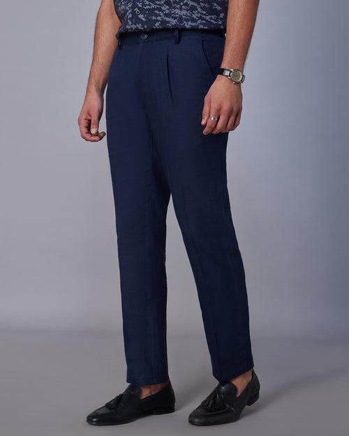 Eternal Linen Pants - Navy