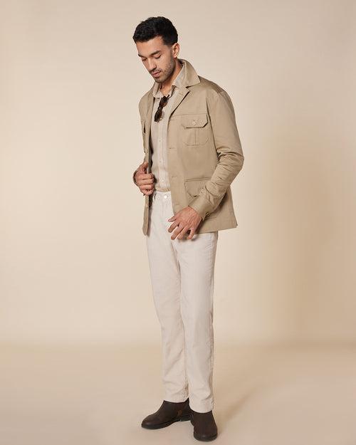 The Polo Jacket - Beige