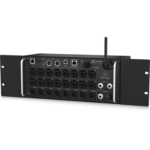 Behringer X Air XR18 18-Channel, 12-Bus Digital Mixer for iPad/Android Tablets with 16 Programmable Midas Preamps, Integrated WiFi Module and Multi-Channel USB Audio Interface