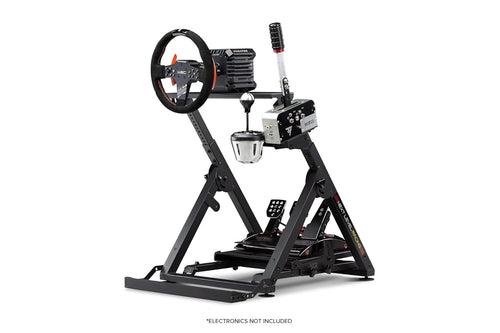 Next Level Racing Wheel Stand 2.0. Steering wheel stand for Thrustmaster, Fanatec, moza Racing on PC and video game consoles.