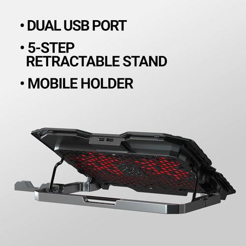 Ant Esports NC150 Ultra Slim and Sturdy Portable Laptop Cooling Pad