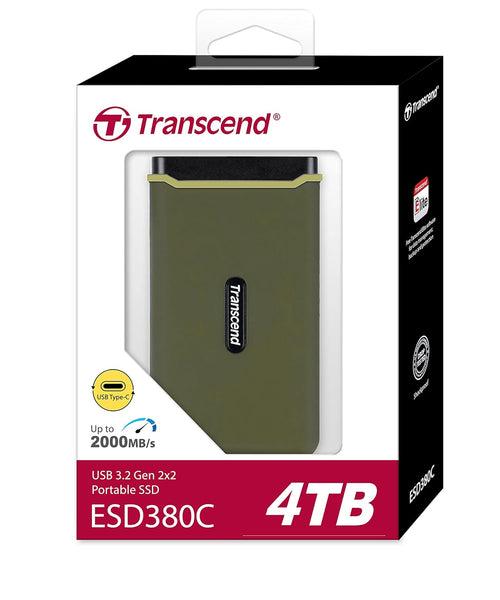 Transcend 4TB USB 3.2 Gen Type-C ESD380C Portable TS4TESD380C SSD