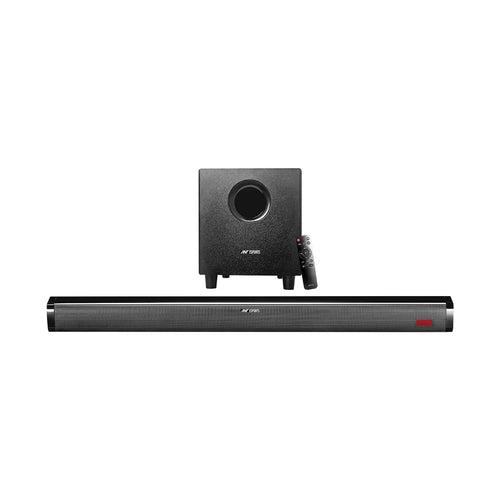 Ant Esports SBW80 Pro 80W Sound Bar & Woofer with Multi Connectivity(BT 5.1|Coaxial|Optical in|USB|FM Radio|TF|AUX),Wired Subwoofer,Wall Mount Sound Bar with Virtual 5.1 and LED Display with Remote