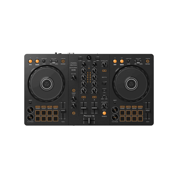 Pioneer DDJ-FLX4 2-channel DJ controller for multiple DJ applications (Black)