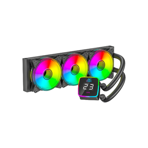 Ant Esports ICE-Flow ARGB CPU Liquid Cooler with Display