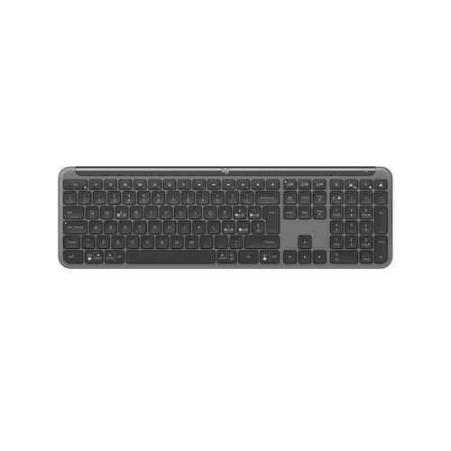 Logitech Signature Slim K950 Wireless Keyboard, Sleek Design, Switch Typing Between Devices, Quiet Typing, Bluetooth, Multi-OS, Windows, Mac, Chrome - Graphite