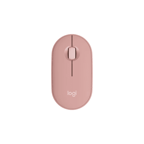 Logitech PEBBLE MOUSE 2 M350S Slim, compact Bluetooth® mouse with a customizable button.