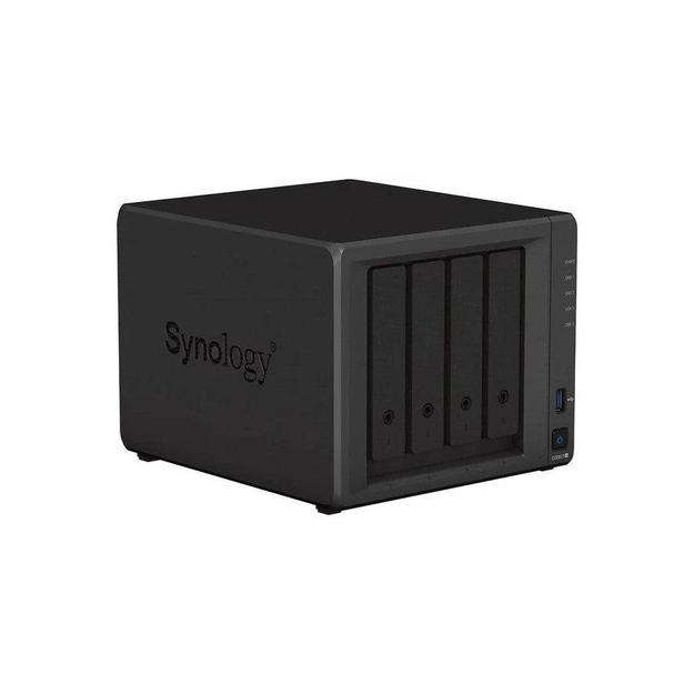 Synology DS923+ 4-Bay Diskstation NAS (AMD Ryzen™ 4 Threads R1600 Dual-Core 4GB Ram 2xRJ-45 1GbE LAN-Port)