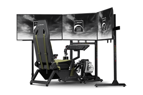 Next Level Racing Flight Simulator Boeing Military Edition Cockpit - Dispatched in 3 Business Days