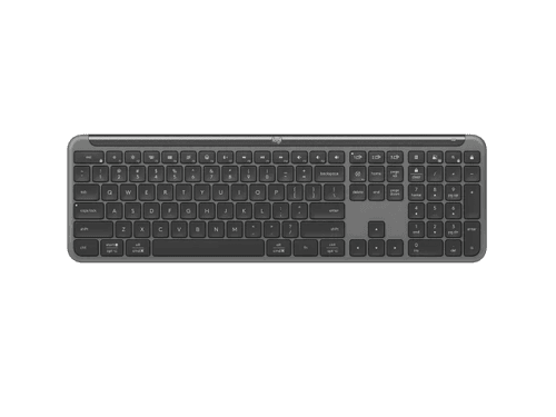 Logitech Signature Slim K950 Wireless Keyboard, Sleek Design, Switch Typing Between Devices, Quiet Typing, Bluetooth, Multi-OS, Windows, Mac, Chrome - Graphite