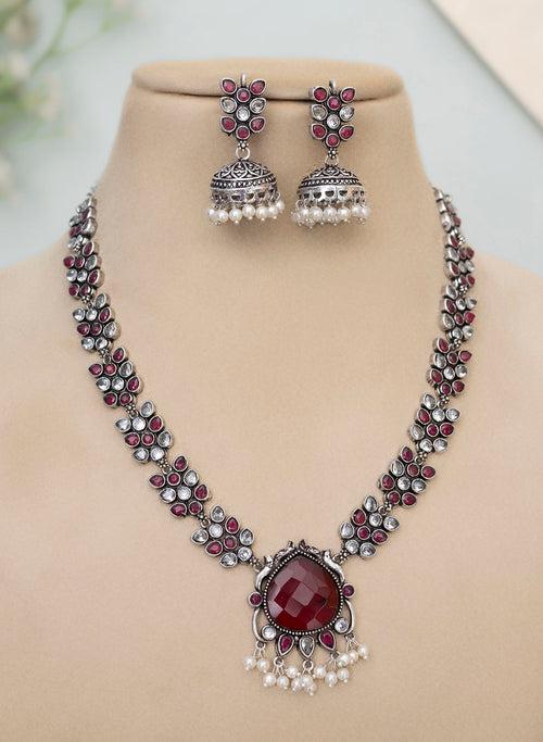 Avleen stone Necklace set