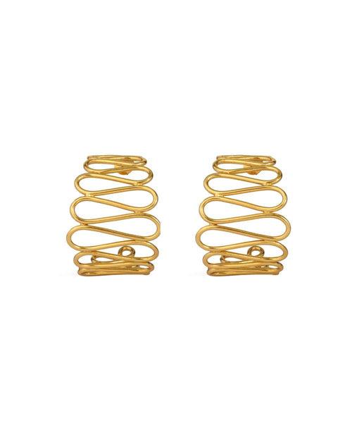 Kiara Gold Mini Hoops