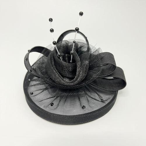 Black Pearl Fascinator