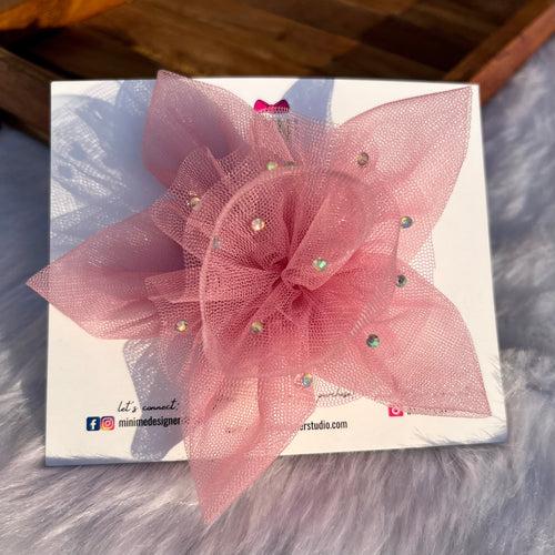 Onion Pink Twilight Petals Hair Clip