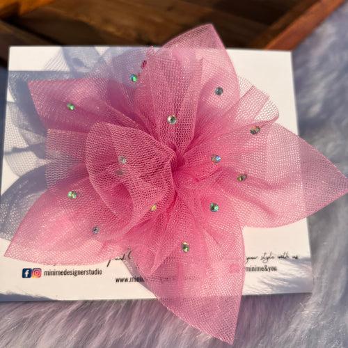 Lavender Twilight Petals Hair Clip