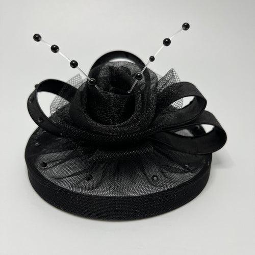 Black Pearl Fascinator