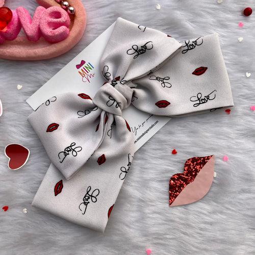 Valentine's Trio Gift Set: Peach & Pink Bow, Love Blast Bow, Sugar Lips Clip Set