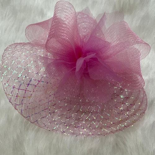 Silver Lining Pink Majesty Fascinator Hat