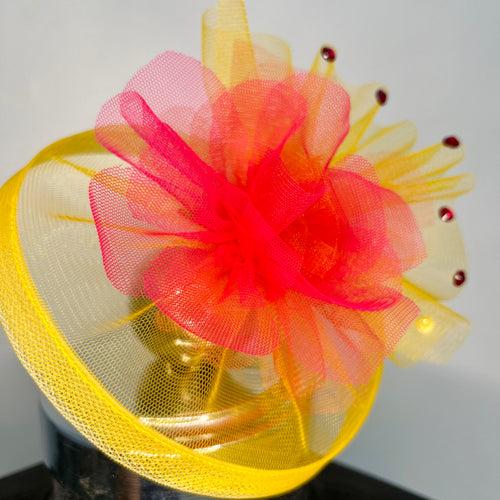 Marigold Dreams Fascinator Hat