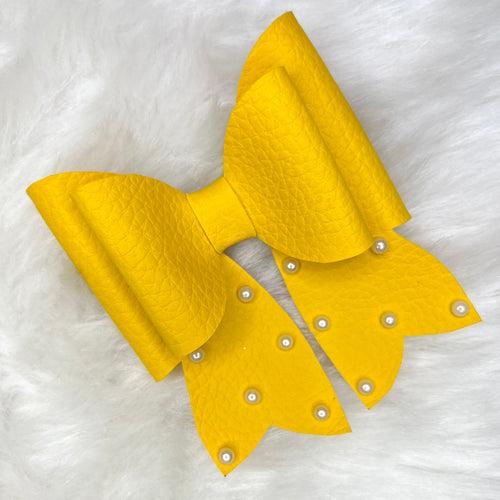 Yellow French Bow