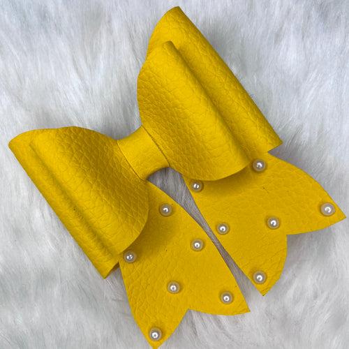 Yellow French Bow