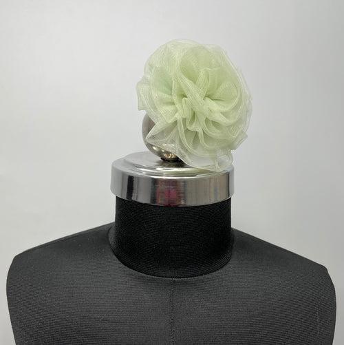 Pastel Green Flower Fascinator