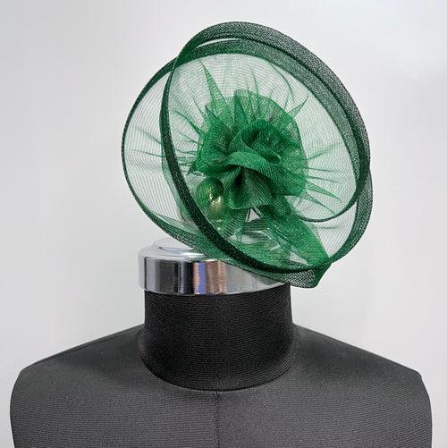 Green Fascinator Hat