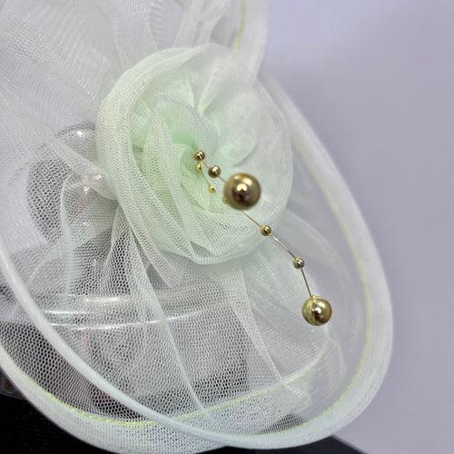 Light Green Fascinator Hat